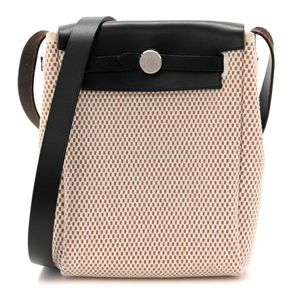 Hermes Toile Herbag TPM Natural Black 1 of 11