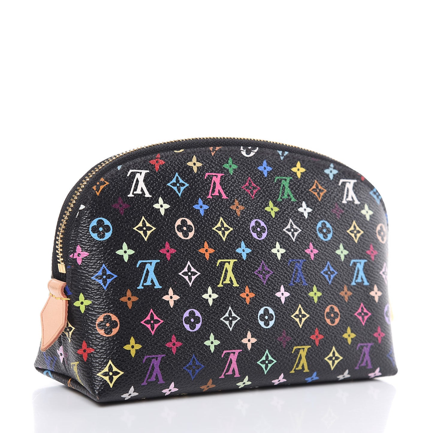 Monogram Multicolor Cosmetic Pouch Black Grenade
