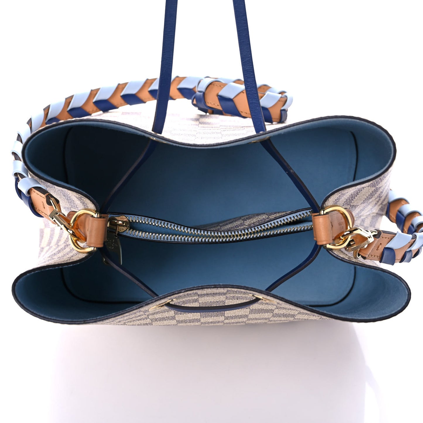 Damier Azur Braided Neonoe MM Blue