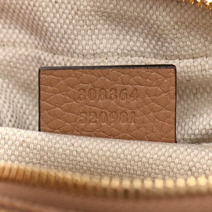 Gucci Pebbled Calfskin Small Soho Disco Bag Rose Beige 7 of 11