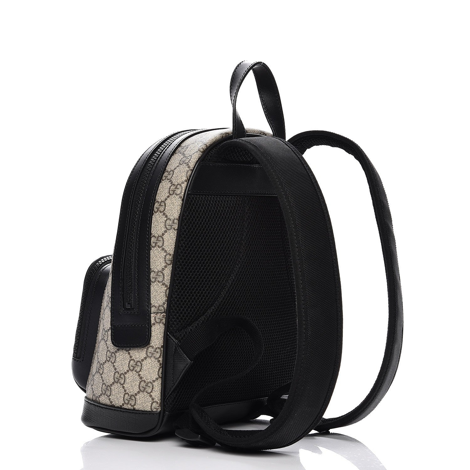 Gucci GG Supreme Monogram Small Eden Day Backpack Black 3 of 8