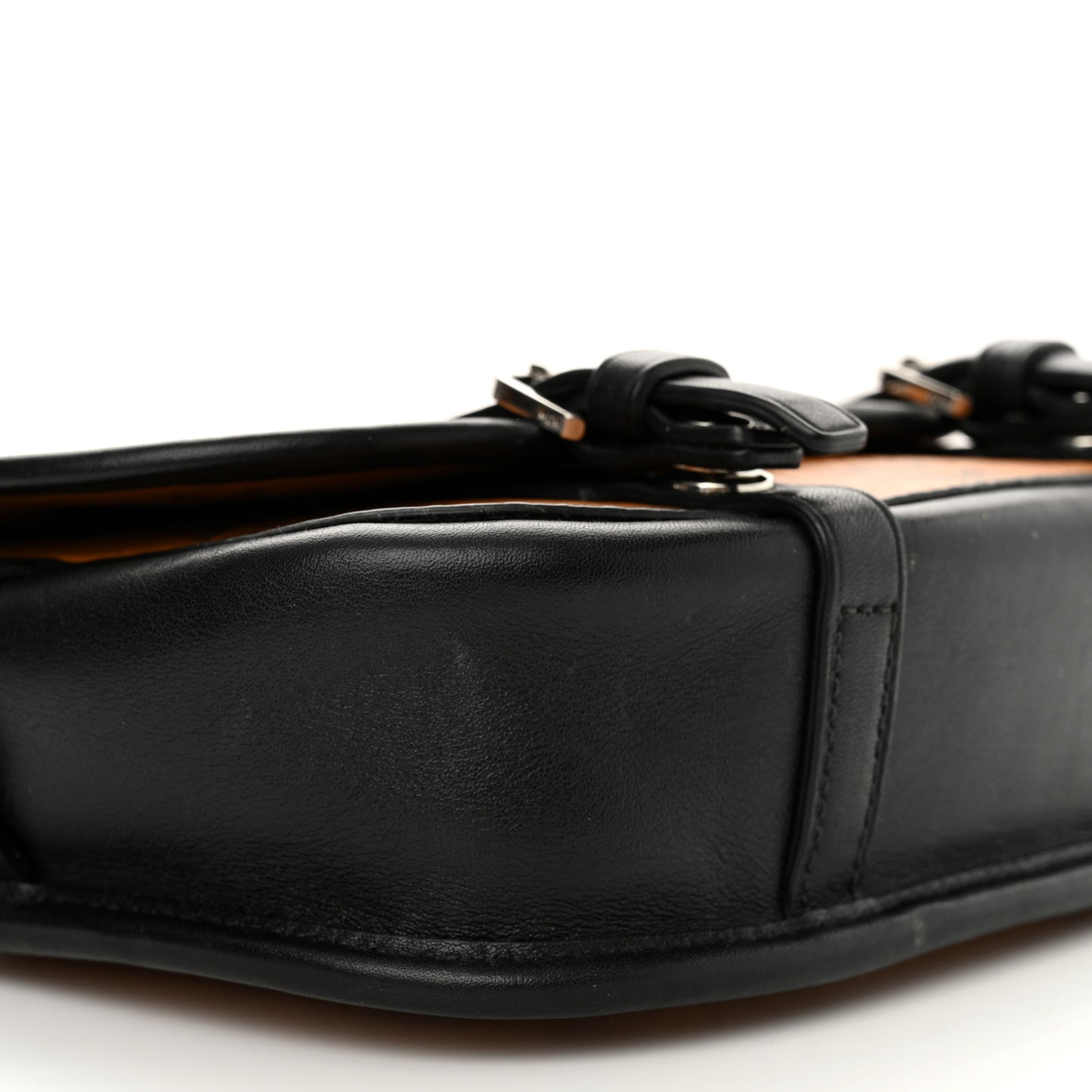 Visetos Small Crossbody Flap Messenger Cognac