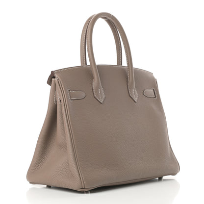 Hermes Togo Birkin 30 Etoupe 3 of 12