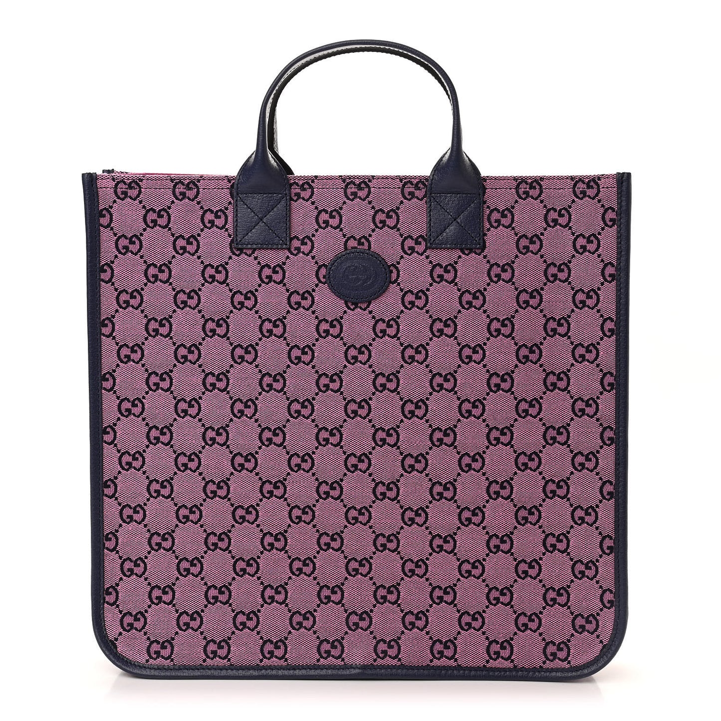 Monogram Multicolor Small Retro Interlocking G Childrens Tote Pink Blue