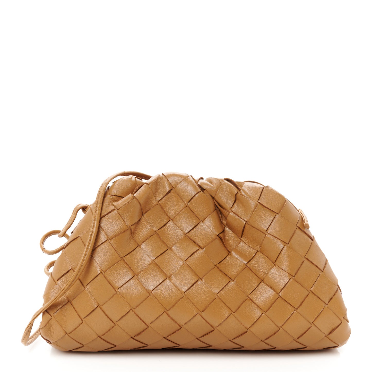 Nappa Intrecciato The Mini Pouch Carmel