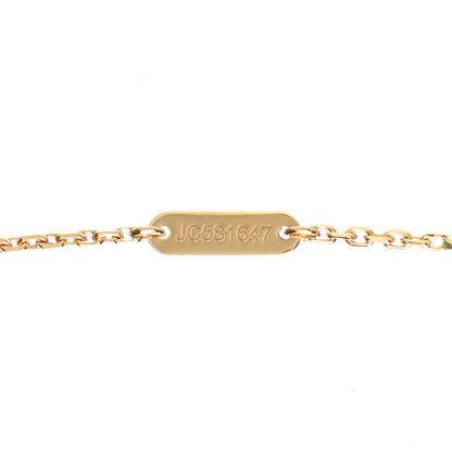 Van Cleef & Arpels 18K Yellow Gold Carnelian Vintage Alhambra Pendant Necklace 6 of 7