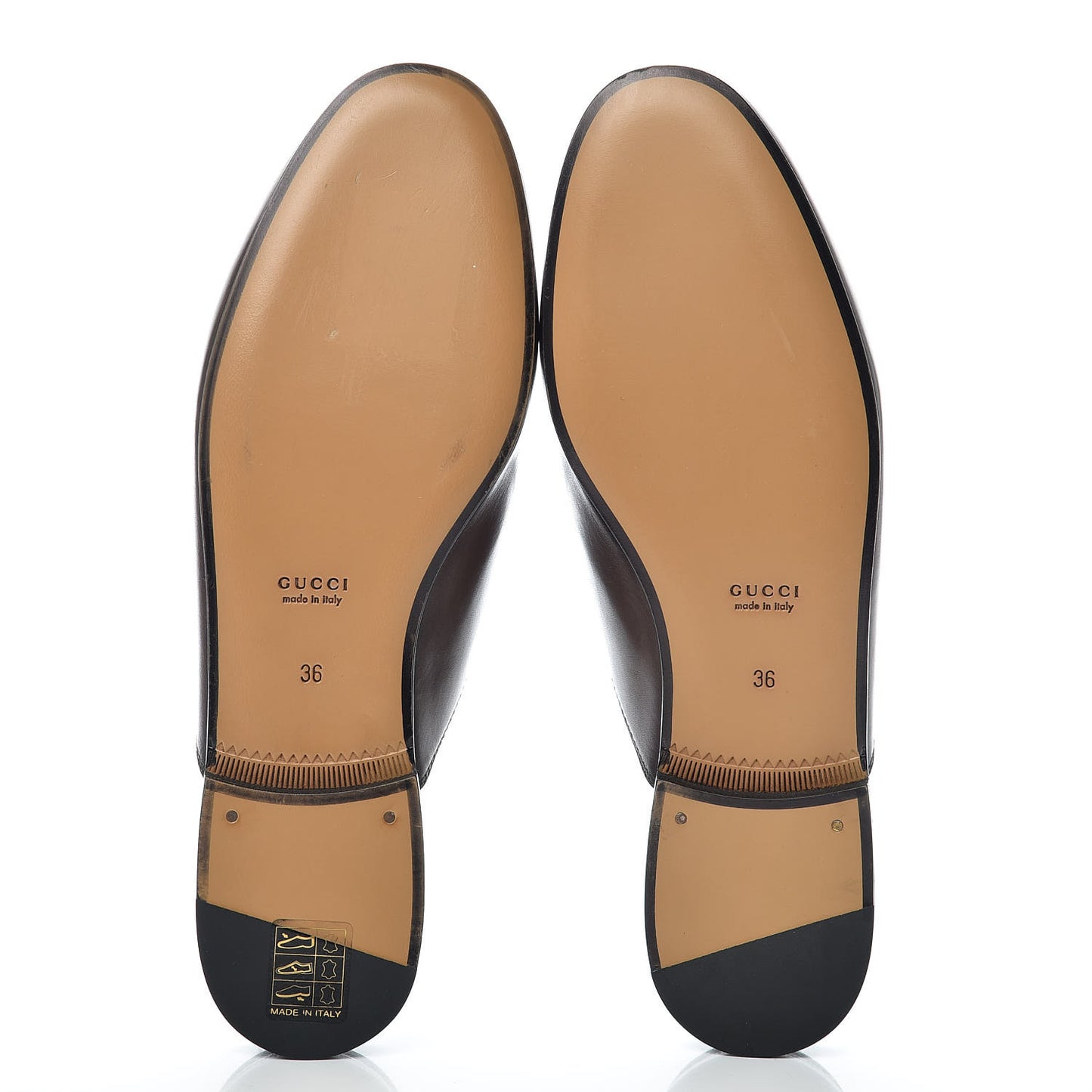 Calfskin Womens Princetown Slippers 36 Fondente Brown