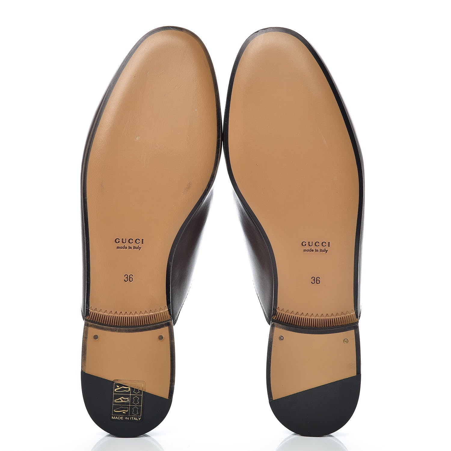 Gucci Calfskin Womens Princetown Slippers 36 Fondente Brown 5 of 9