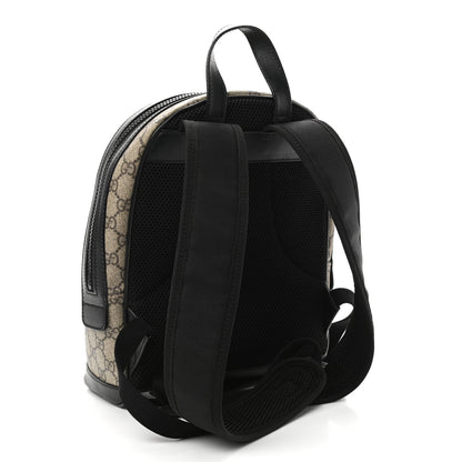 Gucci GG Supreme Monogram Small Eden Day Backpack Black 3 of 10