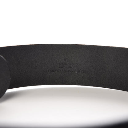 Gucci Calfskin Interlocking G 40mm Belt 80 32 Black 6 of 6
