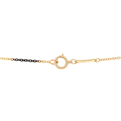 Tiffany 18K Yellow Gold 22mm Elsa Peretti Open Heart Pendant Necklace 4 of 5