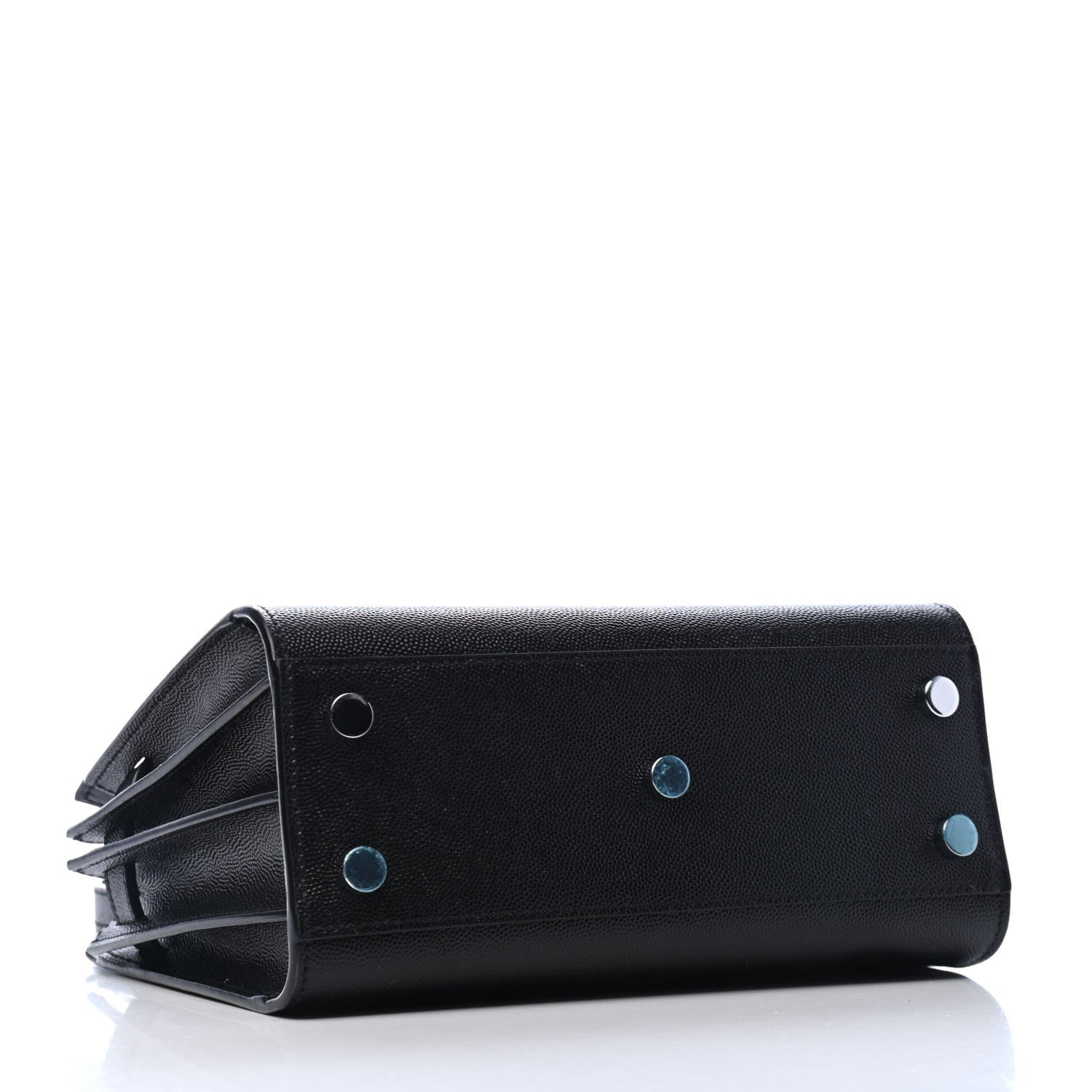 Saint Laurent Grained Calfskin Nano Sac De Jour Black 3 of 4