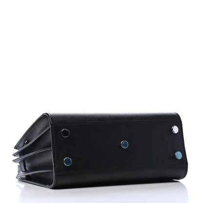 Saint Laurent Grained Calfskin Nano Sac De Jour Black 3 of 4