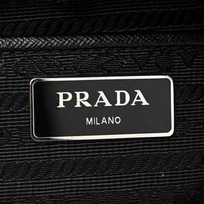 Prada Tessuto Nylon Messenger Bag Black 7 of 10