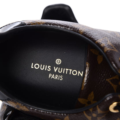 Louis Vuitton Patent Monogram Frontrow Sneakers 39 8 of 12