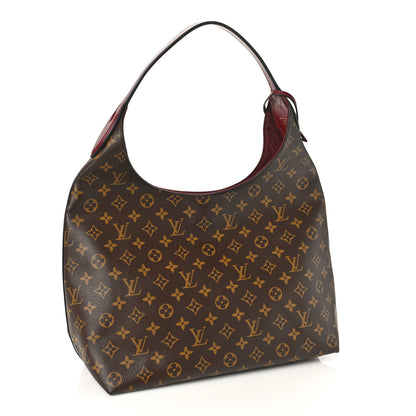 Louis Vuitton Monogram Flower Hobo Bordeaux 3 of 8