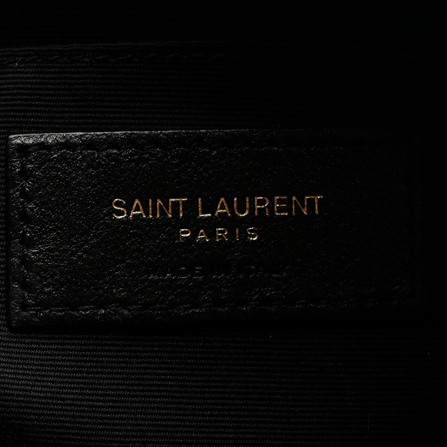 Calfskin Matelasse Monogram Lou Camera Bag Black
