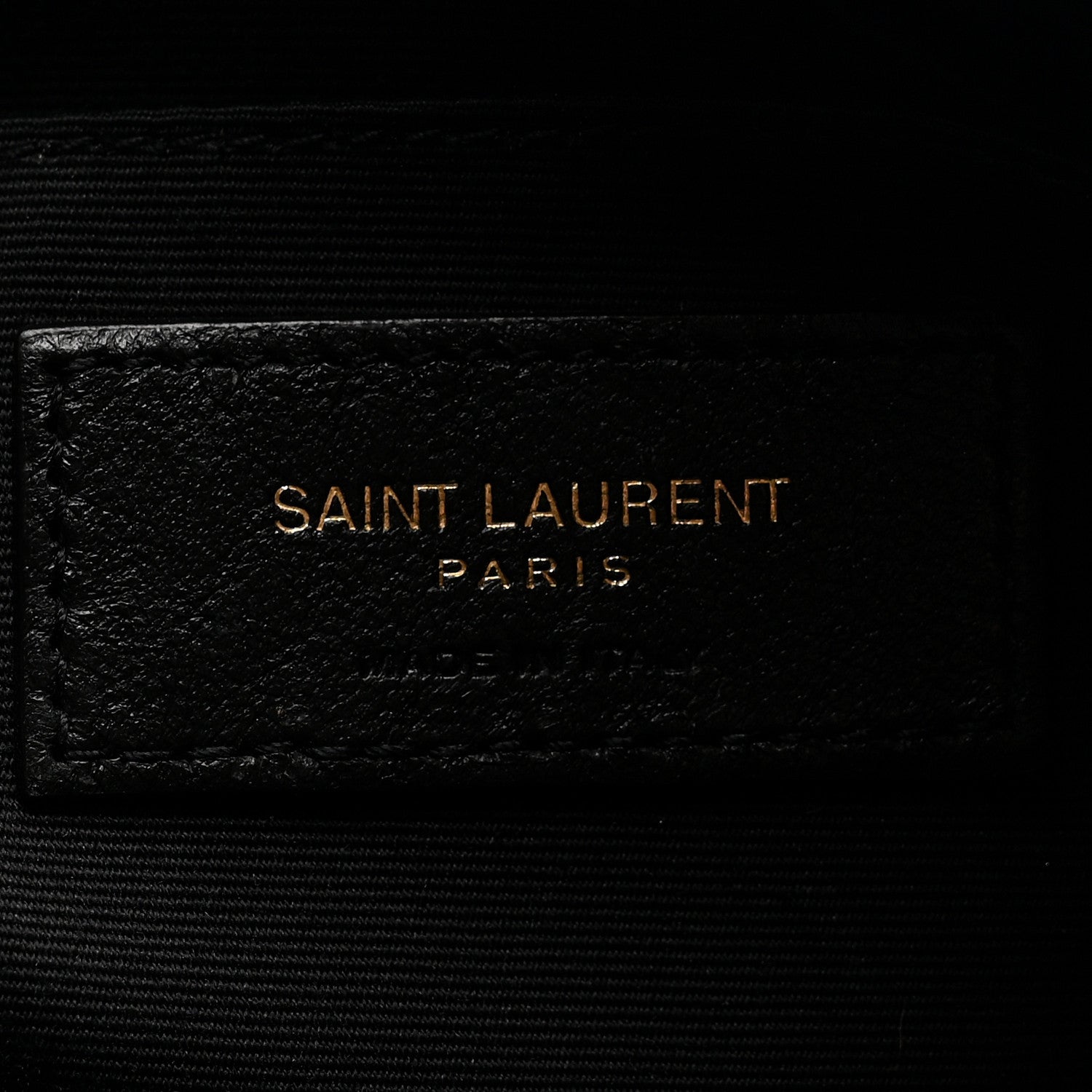 Saint Laurent Calfskin Matelasse Monogram Lou Camera Bag Black 6 of 10