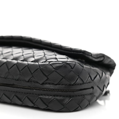 Bottega Veneta Nappa Intrecciato Mini Chain Messenger Black 8 of 8