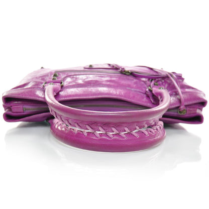 Balenciaga Chevre Classic Hardware Purse Magenta 5 of 11