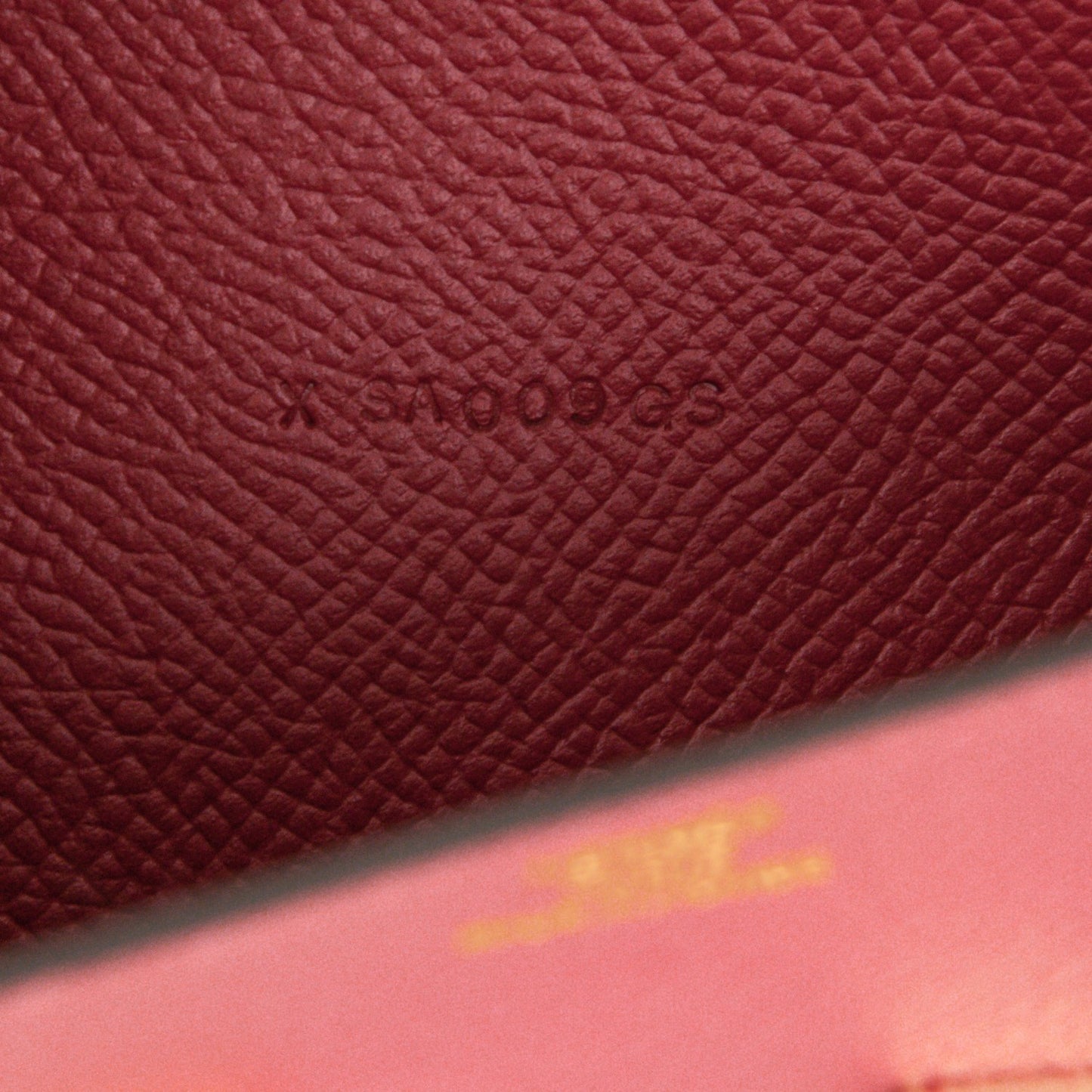 Epsom Constance Long Wallet Rouge Grenade
