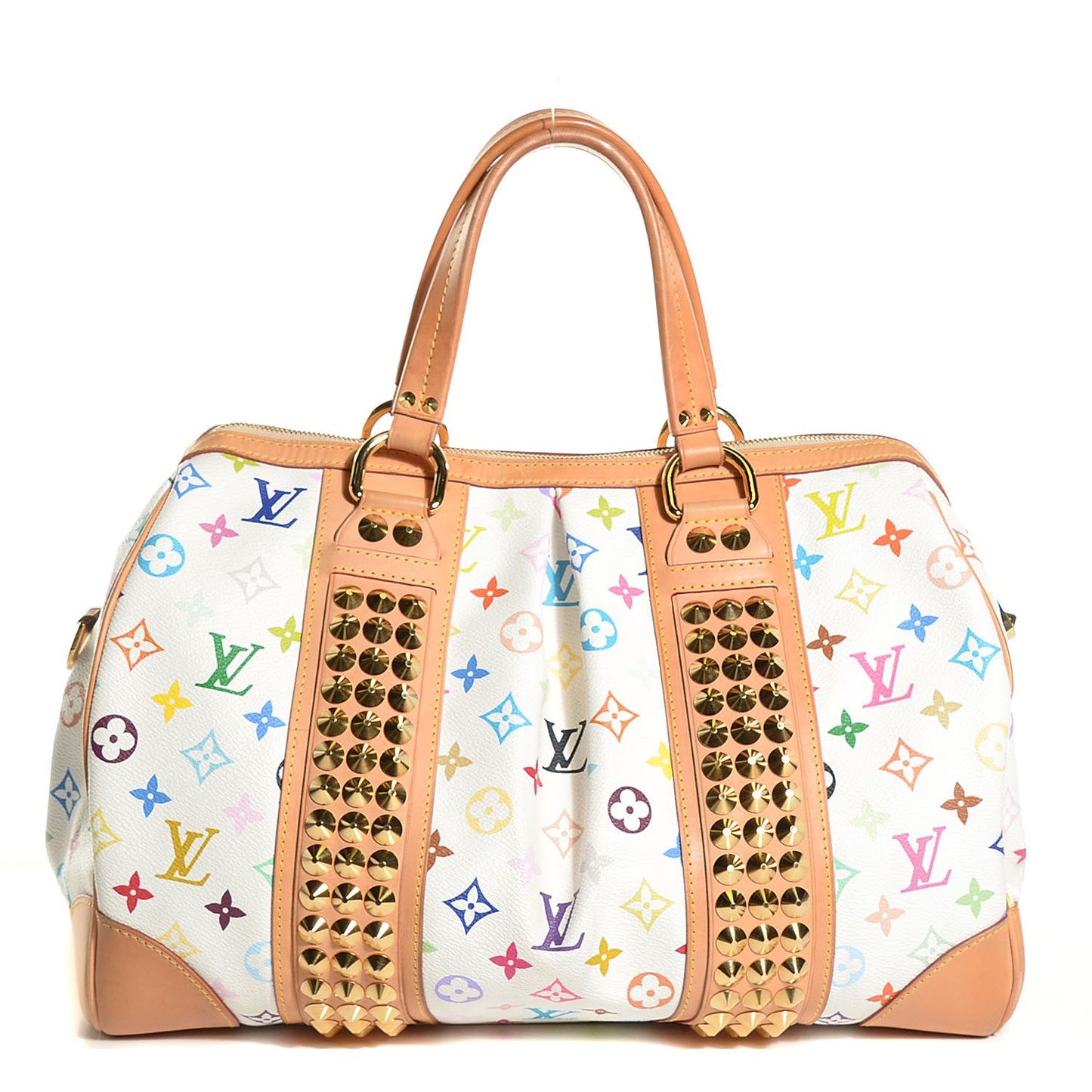 Monogram Multicolor Courtney GM White