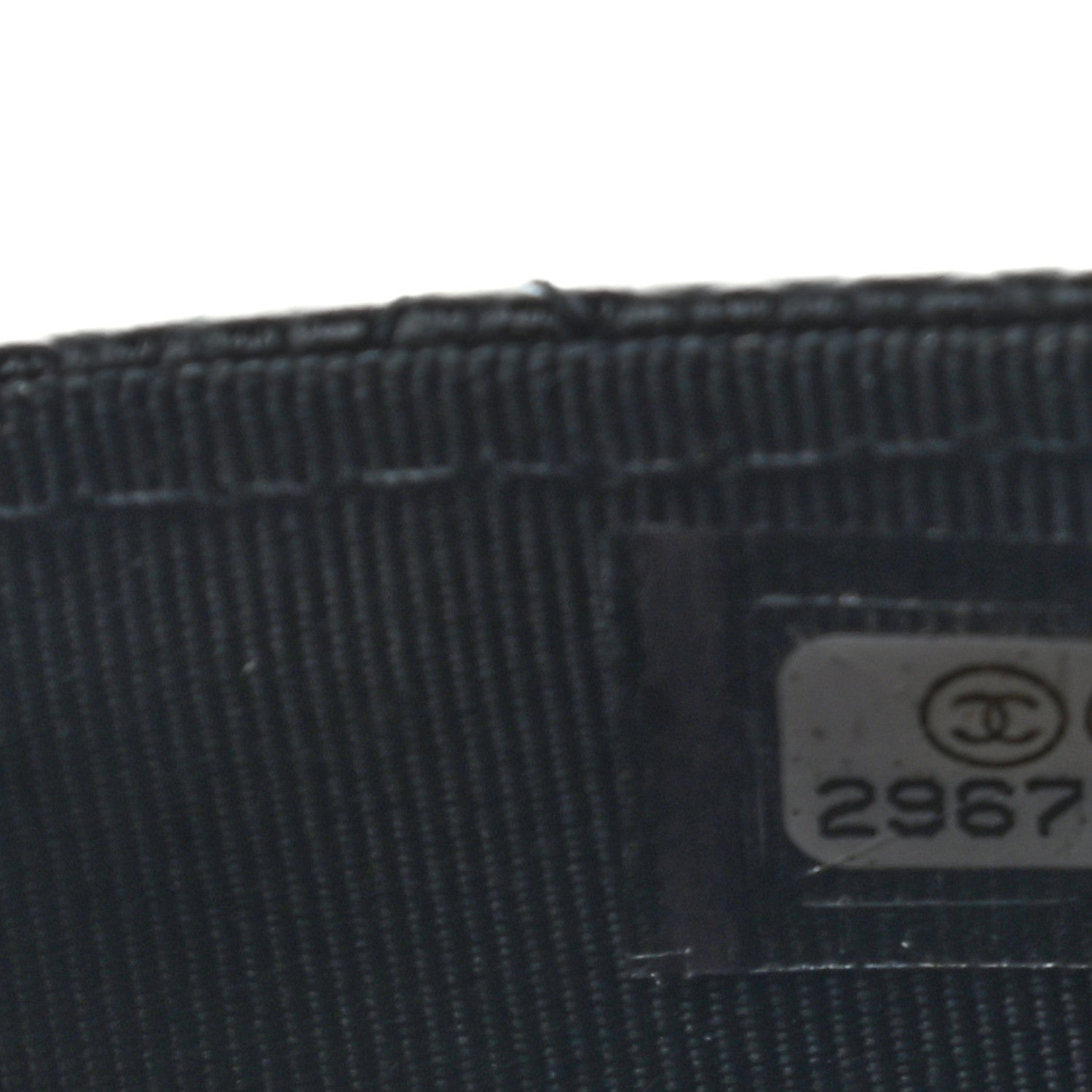 Chanel Caviar Quilted Flap Card Holder Wallet Black 8 of 8