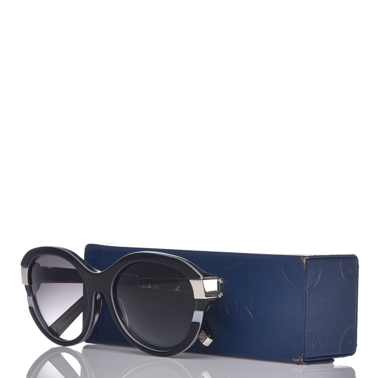 Acetate Petit Soupcon Cat Eye Sunglasses Z0489W Black