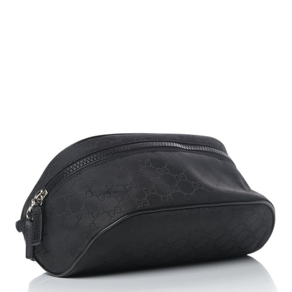 Gucci Nylon Monogram Fanny Pack Belt Bag Black 3 of 4
