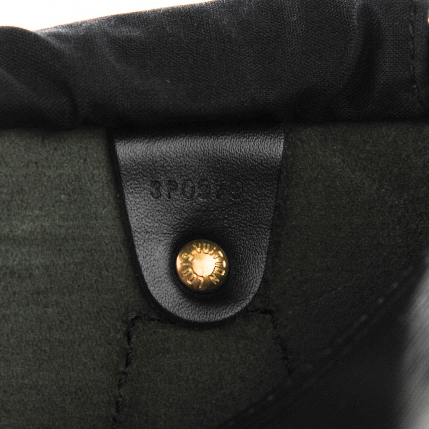 Louis Vuitton Epi Speedy 25 Black 5 of 7