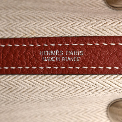 Hermes Negonda Garden Party Tote 30 TPM Rouge H 6 of 10