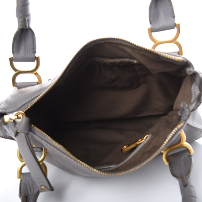 Chloe Calfskin Medium Marcie Satchel Cashmere Grey 5 of 18