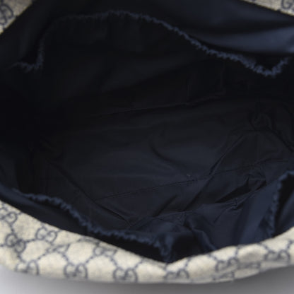 Gucci GG Plus Monogram Messenger Diaper Bag Navy 5 of 12