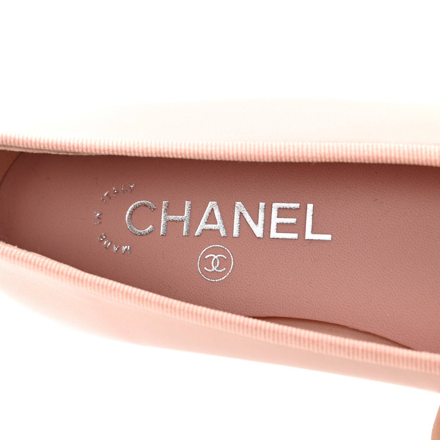Lambskin Cap Toe CC Ballerina Flats 37.5