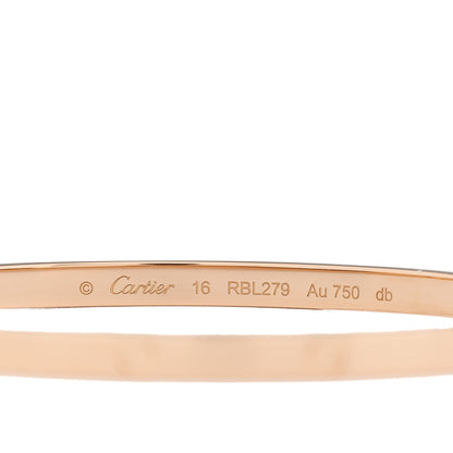 Cartier 18K Pink Gold Small LOVE Bracelet 16 3 of 5