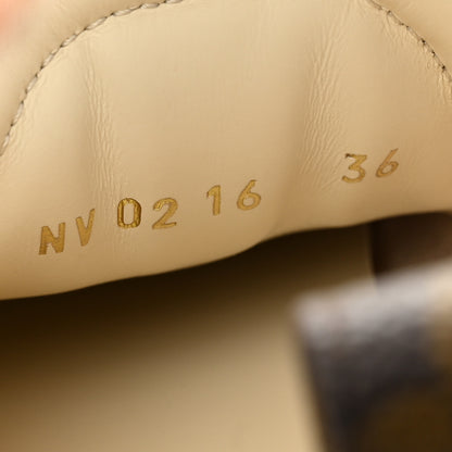 Louis Vuitton Monogram Denim LV Sneakerina 36 Greige 9 of 10