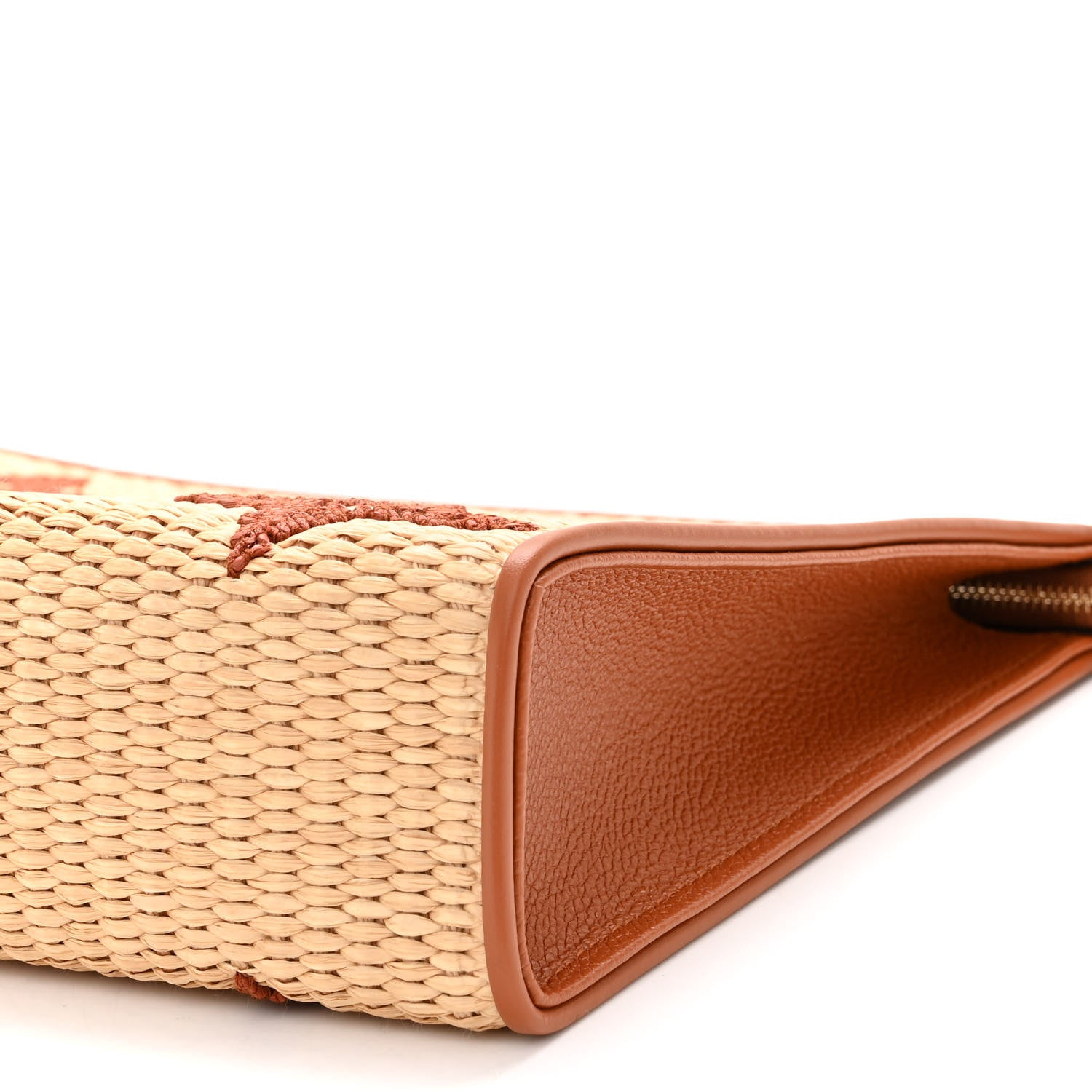 Louis Vuitton Raffia Monogram Giant Toiletry Pouch 26 Tan 9 of 10