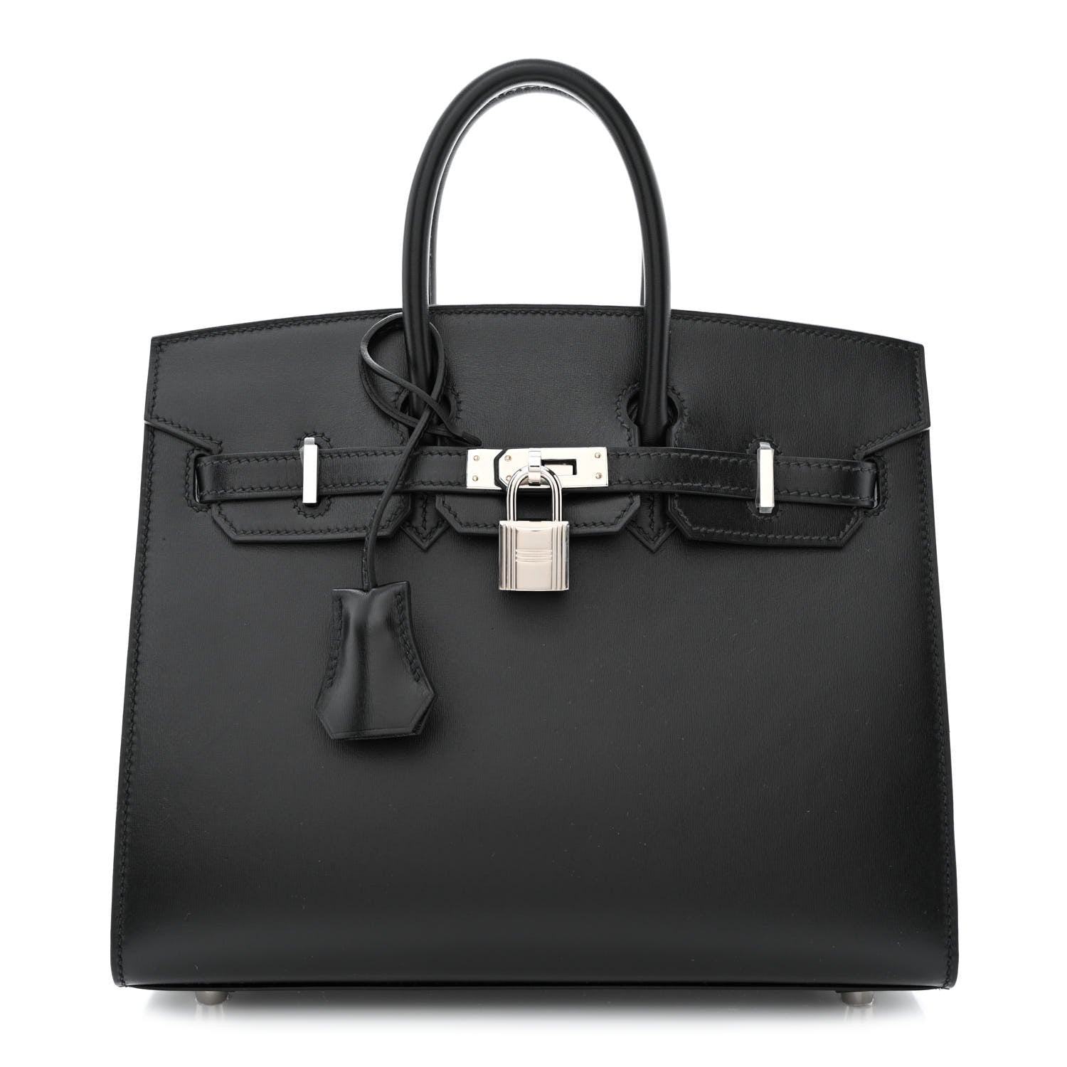 Hermes Box Birkin Sellier 25 Black 1 of 13