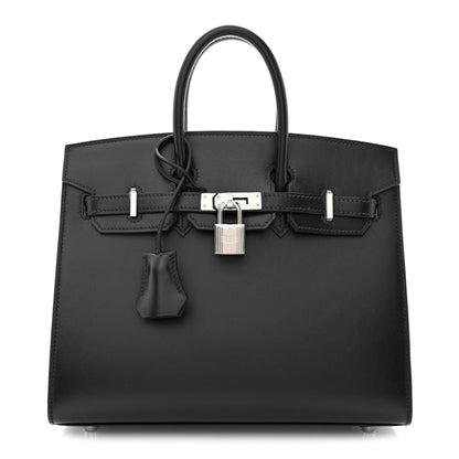 Hermes Box Birkin Sellier 25 Black 1 of 13