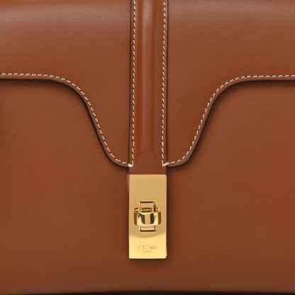 Celine Smooth Calfskin Teen Soft 16 Shoulder Bag Tan 8 of 10