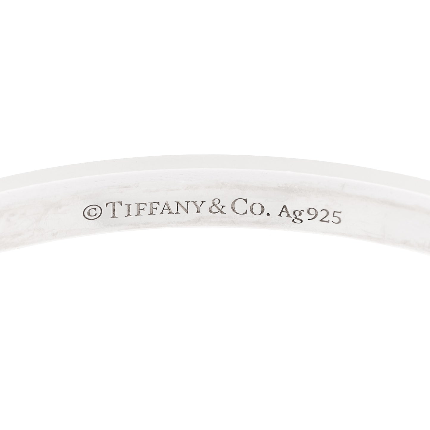 Sterling Silver Narrow Makers Cuff Bracelet