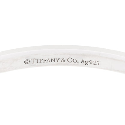 Tiffany Sterling Silver Narrow Makers Cuff Bracelet 4 of 6