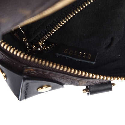 Louis Vuitton Monogram Petite Malle Souple Black 9 of 10