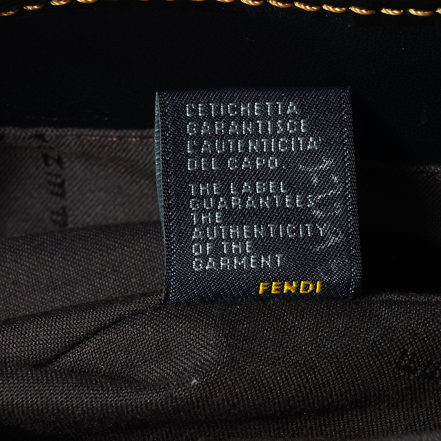 Fendi Patent Large B Bag Black 8 of 9