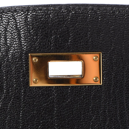 Hermes Chevre de Coromandel Kelly Sellier 35 Black 17 of 31