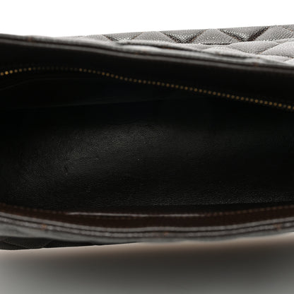 Chanel Caviar Quilted Medallion Tote Dark Brown 5 of 10
