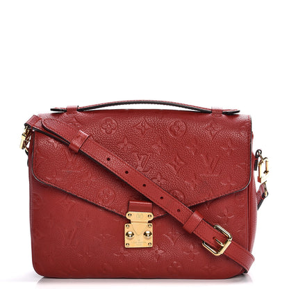 Louis Vuitton Empreinte Pochette Metis Scarlet 1 of 9