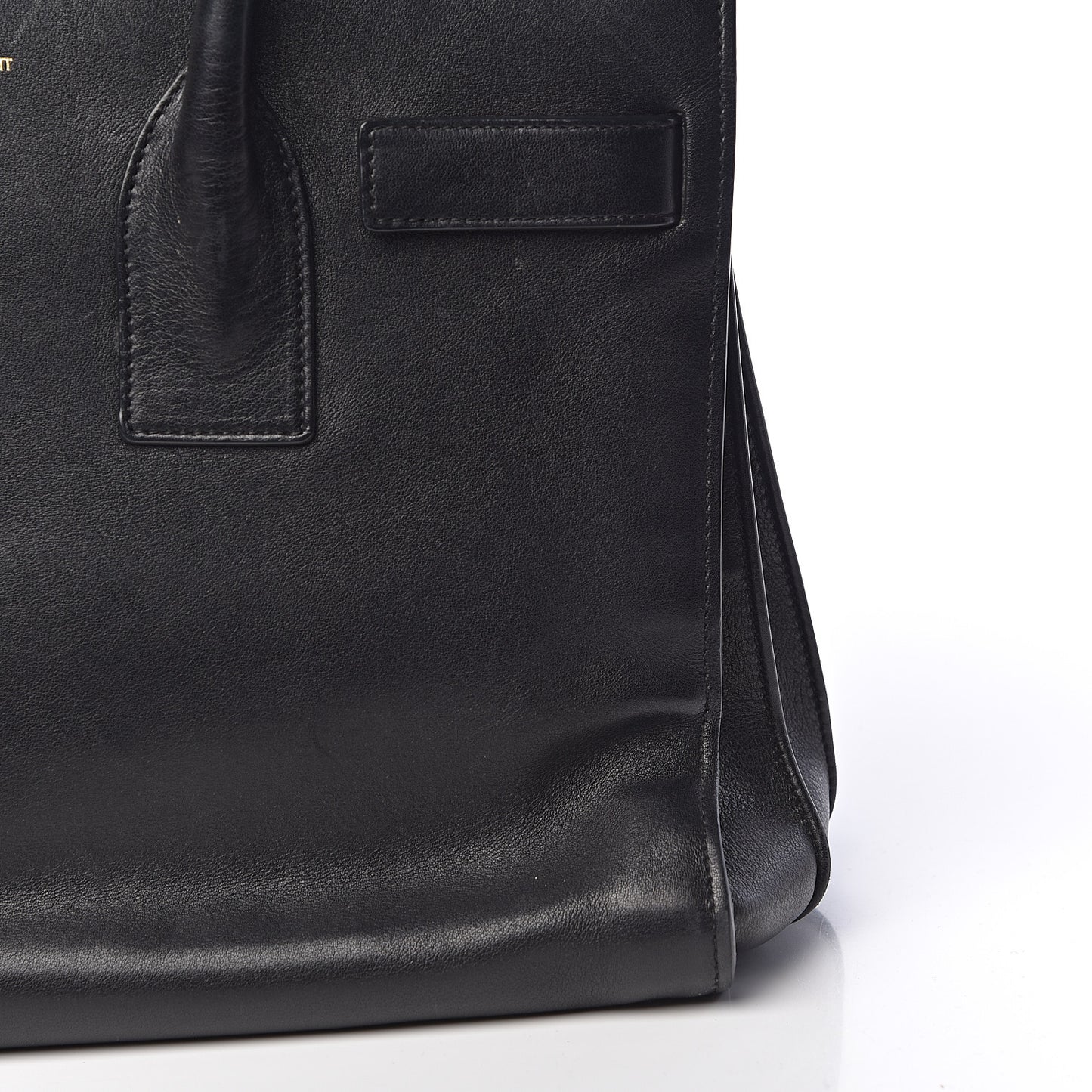 Calfskin Small Sac De Jour Black