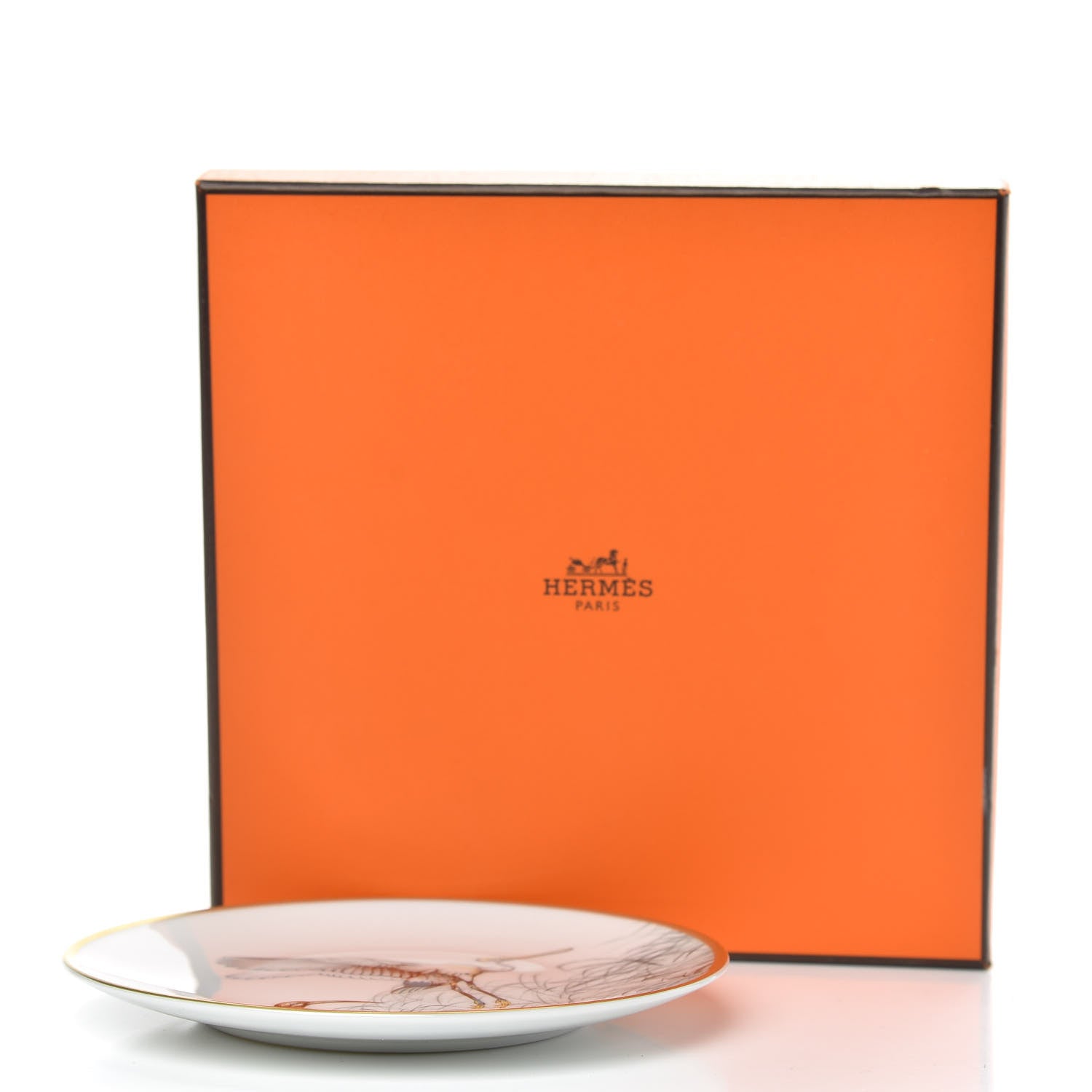 Hermes Porcelain Carnets d'Equateur Bread And Butter Plate 6 of 6