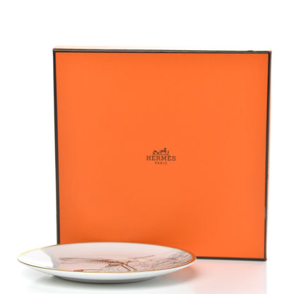 Hermes Porcelain Carnets d'Equateur Bread And Butter Plate 6 of 6